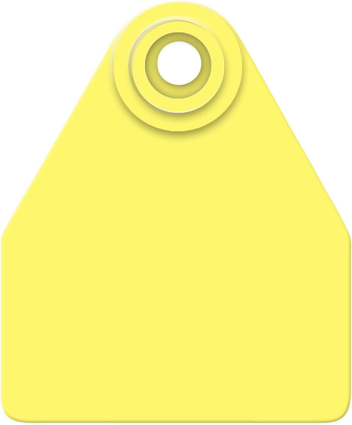 AllflexEar Tags, Blank Medium Yellow