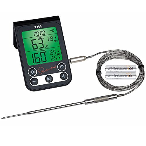 Termometro Digitale Da Cucina TFA Dostmann - Sonda Lunga 105mm, Impermeabile IP67 | Per Alimenti - Foto 5