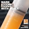 FOUR UNCLES 200cc Fluid Extractor & Fill Pump for Automotive Use - Oil Syringe with a 23" Hose & Two 12" Extension Tubes for Easy Oil Change #4