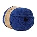 Produktbild FeiliandaJJ 11 Farben 50g Wolle Zum Stricken & Häkeln,Hautpflege Kaschmir+Milchbaumwolle,Einfarbig Hand Strickgarn Strickwolle für Hüte Pullover Schal Decke Strickprojekt (C)