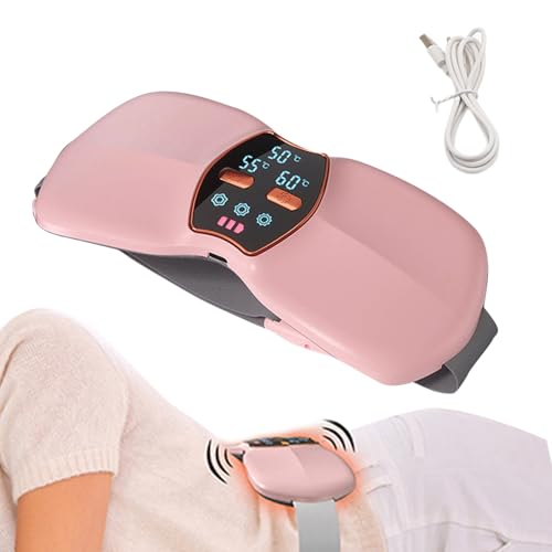Bouillotte menstruelle contre les crampes du ventre avec coussin chauffant et massage