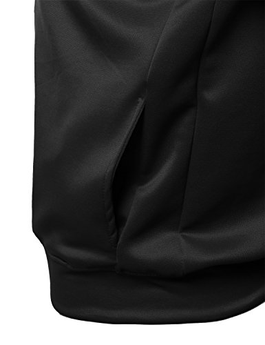 Men's Shoulder Panel Zip-Up Track Jacket4