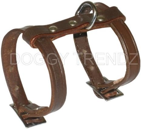 Avon Pet Products Real Leather Ferret Harness, Brown