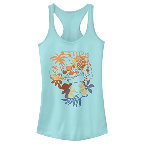 Camiseta Stitch Disney mujer tirantes racerback top entallado