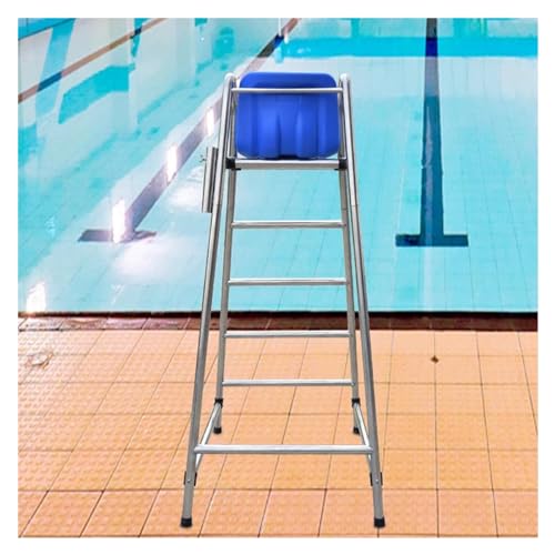 Chaise de sauveteur pour piscine résistant à la corrosion pour surveillance de lac et plage