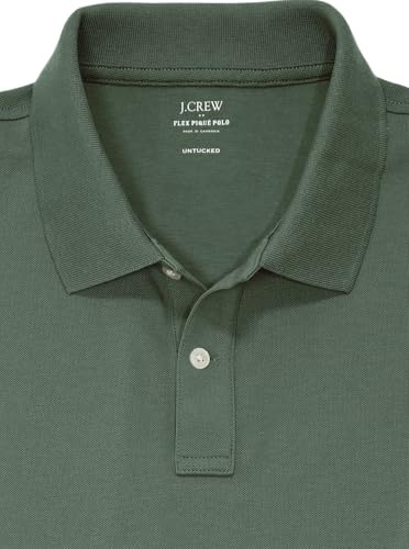 J.Crew Mercantile Men's Short Sleeve Untucked Flex Pique Polo Shirt2