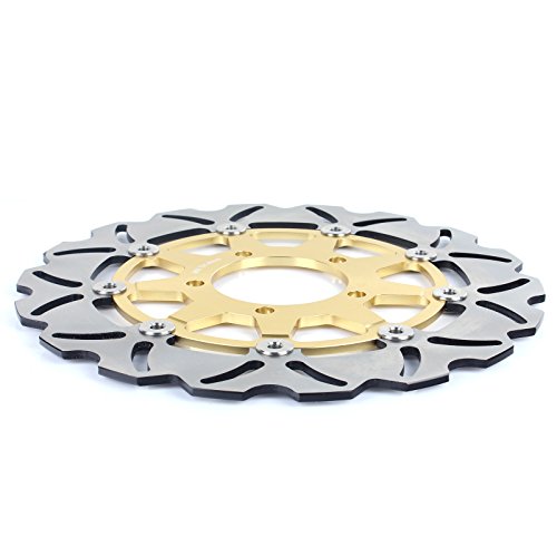 Tarazon Front Pair Brake Discs Rotors For Kawasaki Ninja Zx14R Zzr1400 Gtr1400 Zg 1400 Concours 2006-2022 Z1000 2014 2015 2016 2017 2018 2019 2020 #TOP3