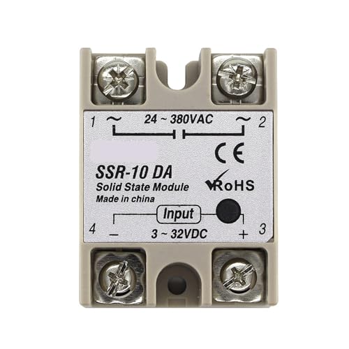 Relais statique SSR-40AA SSR-60AA commutateur AC vers AC pour régulateur thermique et automation