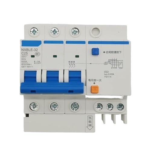 Disjoncteur différentiel NXBLE-32 coupant les fuites de courant pour éviter l'électrocution