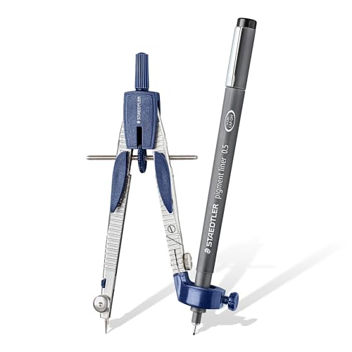Compasso de Ajuste Rápido, Staedtler, 553 01 02, Metal