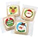 Christmas Cookies Gift Basket for Kids Men Women | Holiday Gourmet Corporate Food Gift INDIVIDUALLY WRAPPED | 12 Decorated Sugar Cookies
