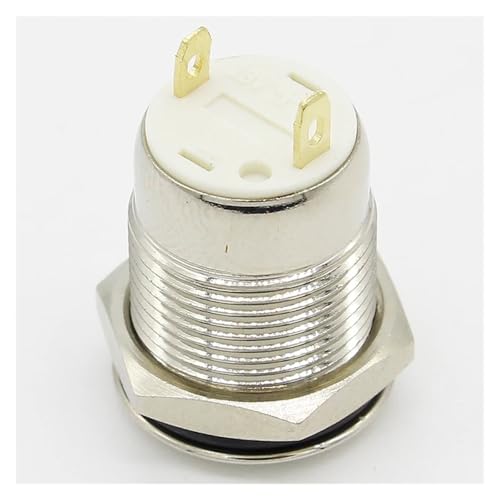 Bouton-poussoir momentané 12mm étanche à réinitialisation auto - 4