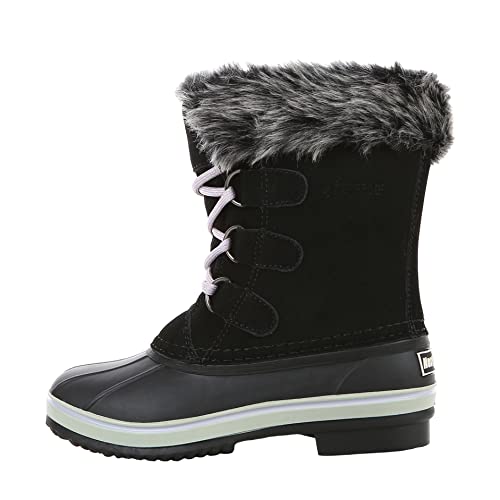 Northside Kids Katie Winter Snow Boots - Waterproof Synthetic Rubber Shell Removable Cushioned EVA Insole2