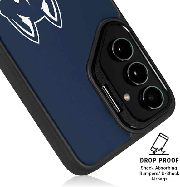 Skinit Kickstand Phone Case Compatible with Galaxy S25 - Officially Licensed University of Connecticut Huskies Design