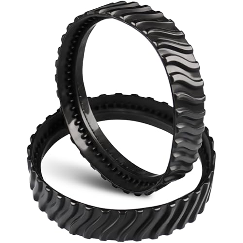 Beaquicy R0526100 Pool Cleaner Tire Track Replacement Upgraded Fit for MX8, MX6, MX8 Elite, MX6 Elit - (2 Pack) Heavy Duty Rubber R0526100 Pool Cleaner Track Extends Service Life by 50%
