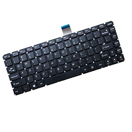 Clavier Lenovo U300 U300S U300E noir sans cadre version US pour ordinateur portable