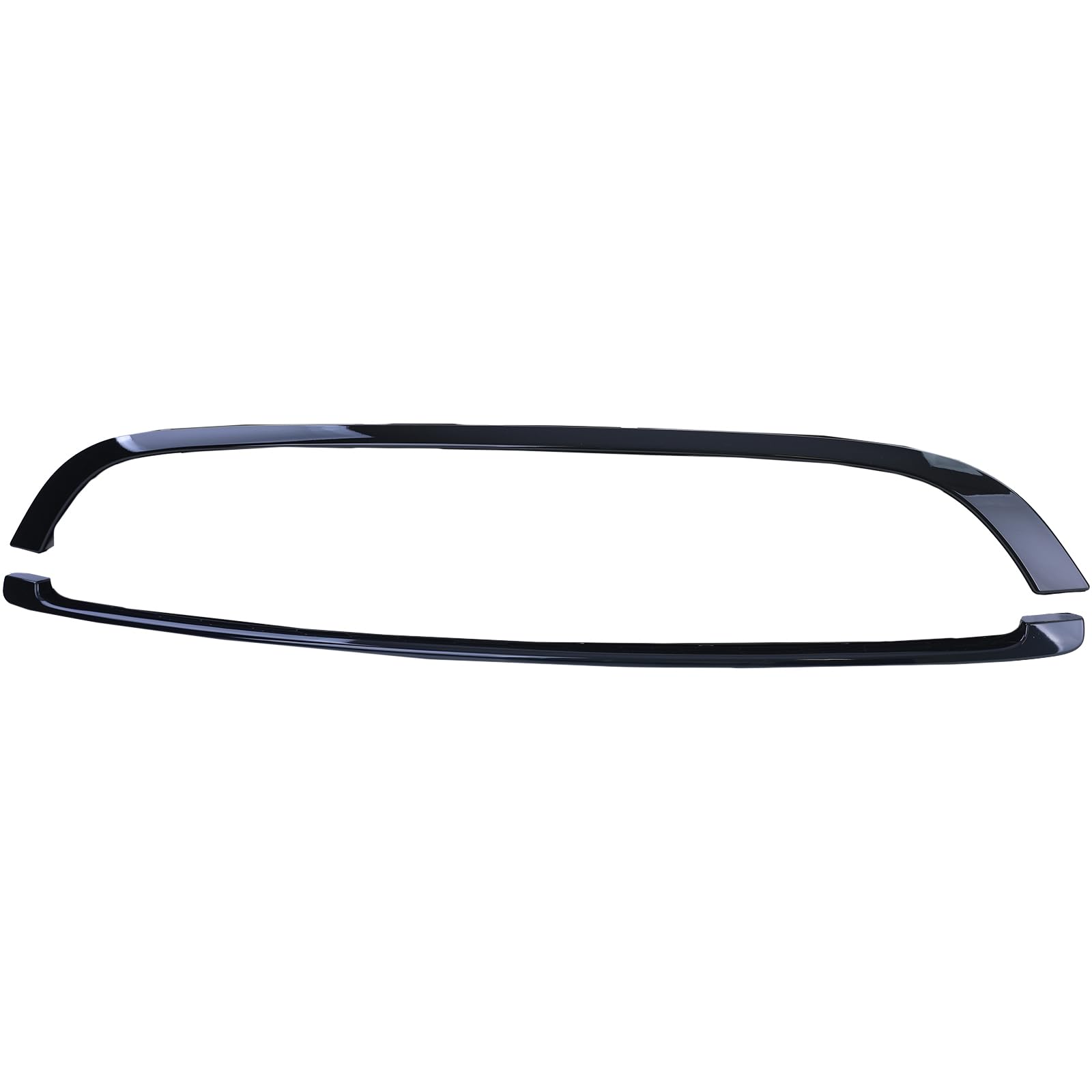 Kühlergrill Leisten Schwarz Glanz Set für Mini One Cooper JCW R56 R57 R58 R59