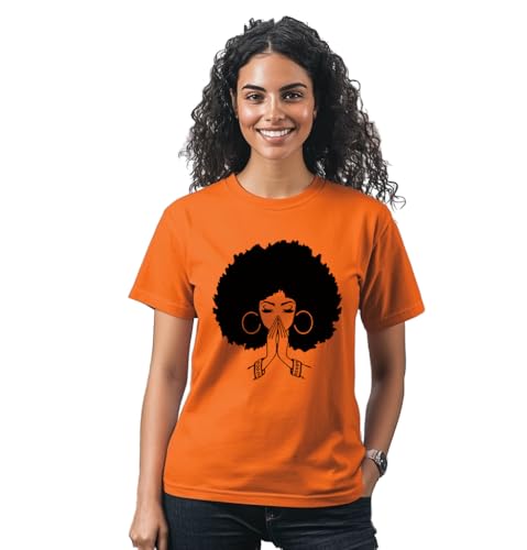 Image of Black History Shirts Black Graphic tees for Men and Women, Magic Fashion Afro American Natural Hair Vintage Melanin T-Shirts
