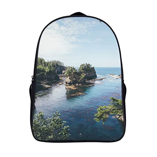 Sac à dos scolaire pour enfants grand compartiment 40x28x16cm avec effet 3D cool