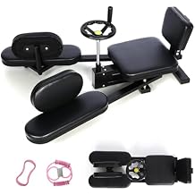 EVERYAMTE Leg Stretcher, Heavy Duty Steel Split Machine for Flexibility Training, 300LBS Leg Stretch Machine, Durable and Easy to Install Home Stretching Equipment, Improve Flexibilit
