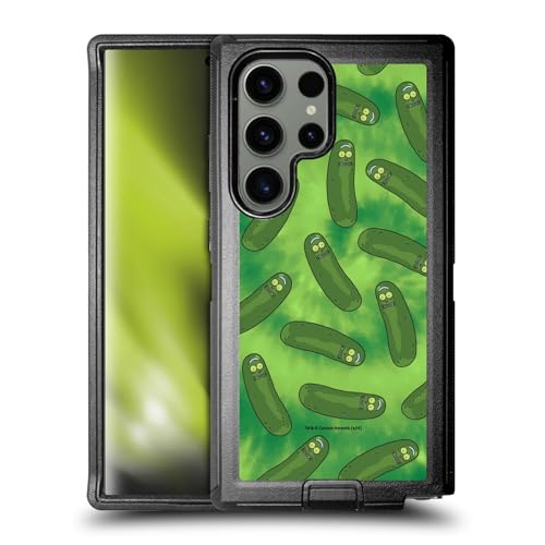 Étui antichoc Samsung Galaxy S24 Ultra coque blindée solide Rick And Morty rigide robuste