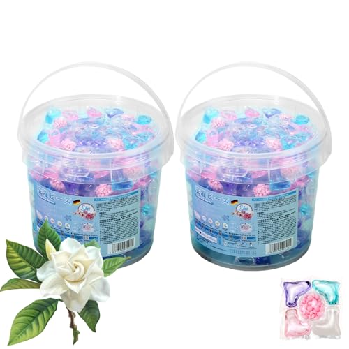 5-In-1 Capsulé Per Bucato Perline Profumate, 140Pezzi Capsulé Di Detersivo Per Bucato A Pulizia Profonda, Rimozione Delle Macchie, Fragranza A Lunga Durata Per Lavatrice, Resistenti A llo Sbiadimento