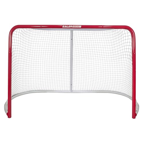 image for EALER Portable 6′×4′ Street & Ice Hockey Goal – Professional-Gr