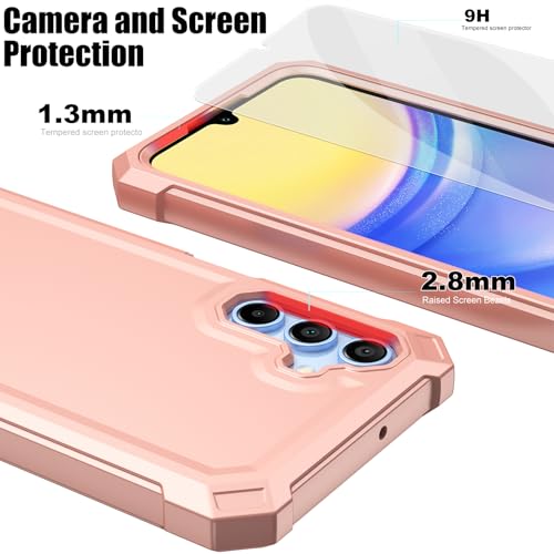 Funda para Samsung A36 Ailiber de doble capa con protector de pantalla 6