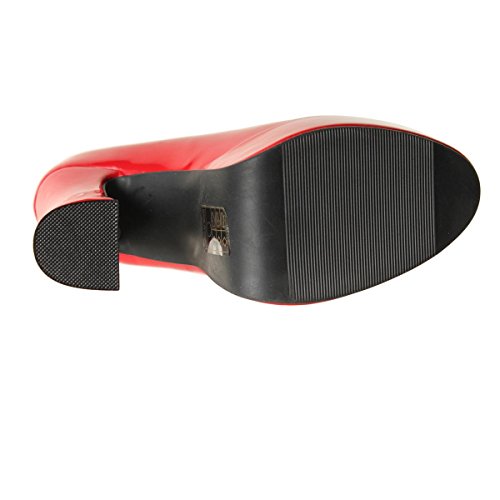 Ellie Shoes Women's 557-eden, Red, 8 M US2