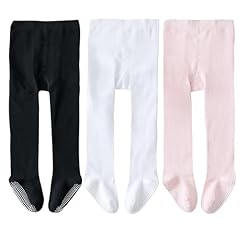 Black/White/Pink,3 Pairs