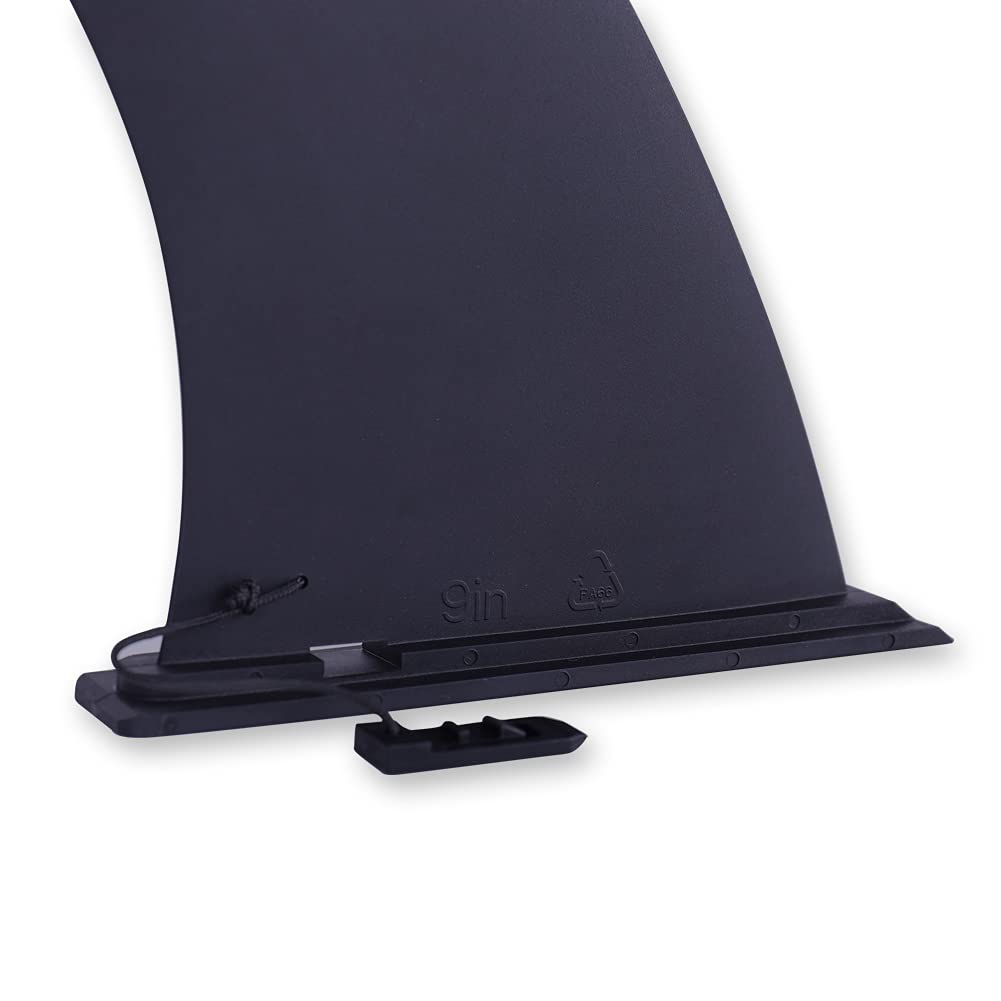 SEAPLUS Quilla de Paddle Surf, Aleta de Tabla de Surf Hinchable 9in ABS