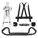 BOOSTEADY Boxing Resistance Bands Boxen Training Resistance Band Box Widerstandsband Strength Training Equipment Boxtraining für Zuhause Ankle Straps für Boxtraining Trainingsgeräte