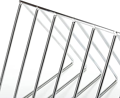 Image of Zepdos Magazine and Newspaper Stand for Table, Office Desk Book Organizer, File Stand (Pack of 1)