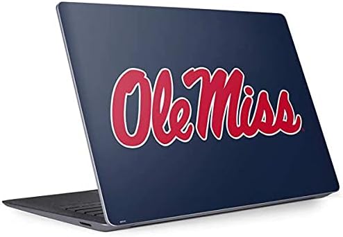 Skinit Decal Laptop Skin Compatible with Surface Laptop 3 13.5in - Officially Licensed College Rebels Ole Miss Design