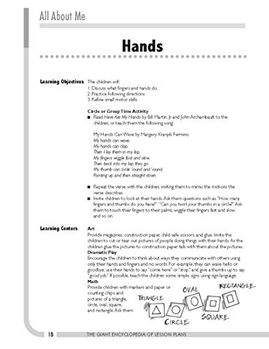 The GIANT Encyclopedia of Lesson Plans for Children 3 to 6: More Than 250 Lesson Plans Created by Teachers for Teachers - Image 9