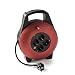 Produktbild Famatel  Kabeltrommel 4 Steckdosen | TT | 16A | 250V | 50 m | Kabel 3 x 1,5 | Ladeschalter, Schwarz, Orange