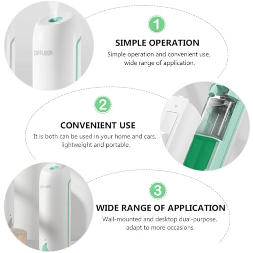 Difusor aromático eléctrico Artibetter blanco para aromaterapia miniatura 7