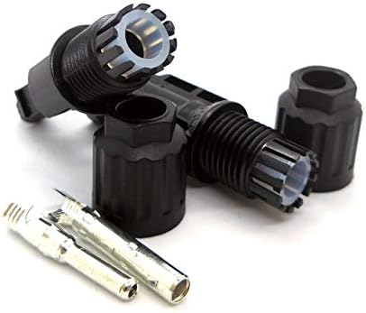 Sudoo 5 Pairs Connectors for Solar Panels Waterproof IP67 Male Female Compatible with MC4 Connectors