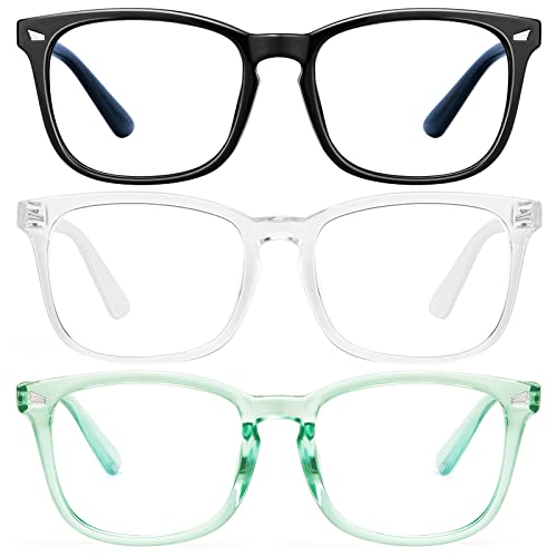 Image of hunsquer Blue Light Glasses for Woman /Men Computer Blue Light Glasses