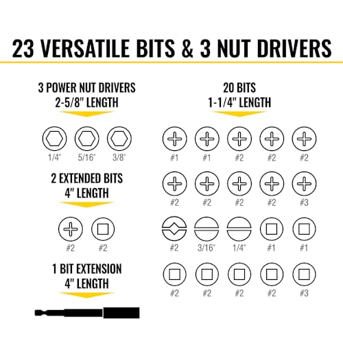 Nut driver bit set Klein Tools 32799 con estuche de 26 piezas para llaves de impacto 5