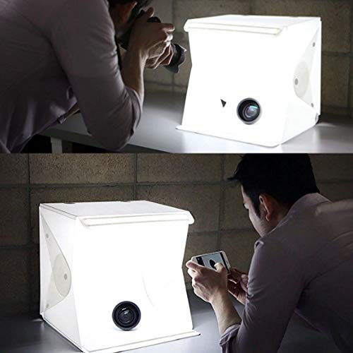 Mini Studio Fotografico LED Caixa de Foto Profissional Youtuber Comercio Empresa Light Box Still Pro