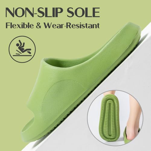 Rojeam Unisex Sliders Non-Slip Quick Dry Shower Slippers House Sandals for Indoor & Outdoor Bathroom Garden Pool3