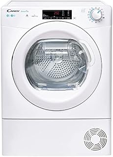 Candy CSOEC10TE 10kg Condenser Tumble Dryer, Sensor Dry, EasyCase, WiFi, White/White Door