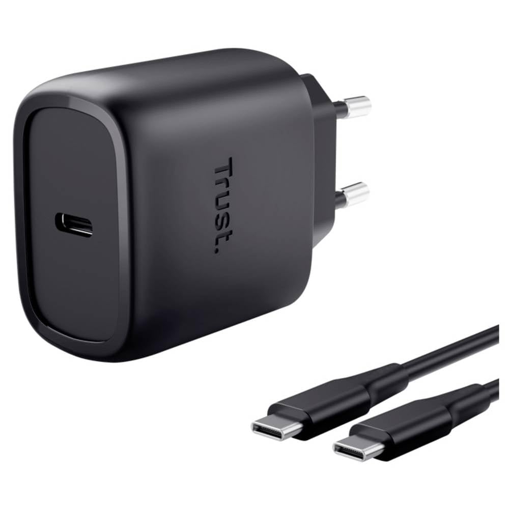 Cargador de Pared GaN Trust Maxo 45W/ 1xUSB Tipo-C/ 45W