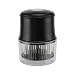 MaxyLife Professional Meat Steak Tenderizer, 56 Stainless Razor-sharp Steel Blades with Safety Lock and a Cleaning Brush (Black)