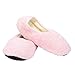 Super Soft Cozy Slippers Slip-Resistant Bottom Sole Womens 7.5-9 Berry Pink
