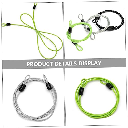 Cable de Seguridad para Bicicleta 3 Piezas miniatura 5