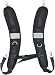 FOLAI Adjustable Waterproof Replacement Shoulder Strap Replacement Shoulder Straps Adjustable Belt for Shoulder Bag Backpack Black