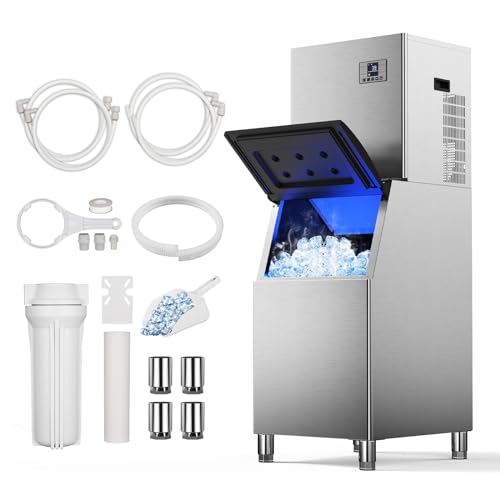 TUATNUT Commercial Ice Maker 680Lbs/24H