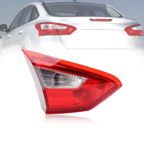TiJeRa Interior Izquierdo Luz Trasera Con Bombilla LED para Ford Focus 2012 2013 2014 Luces Traseras Del Coche